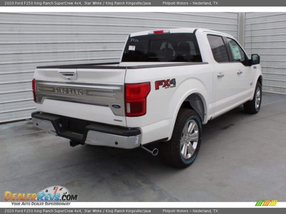 2020 Ford F150 King Ranch SuperCrew 4x4 Star White / King Ranch Kingsville/Java Photo #8