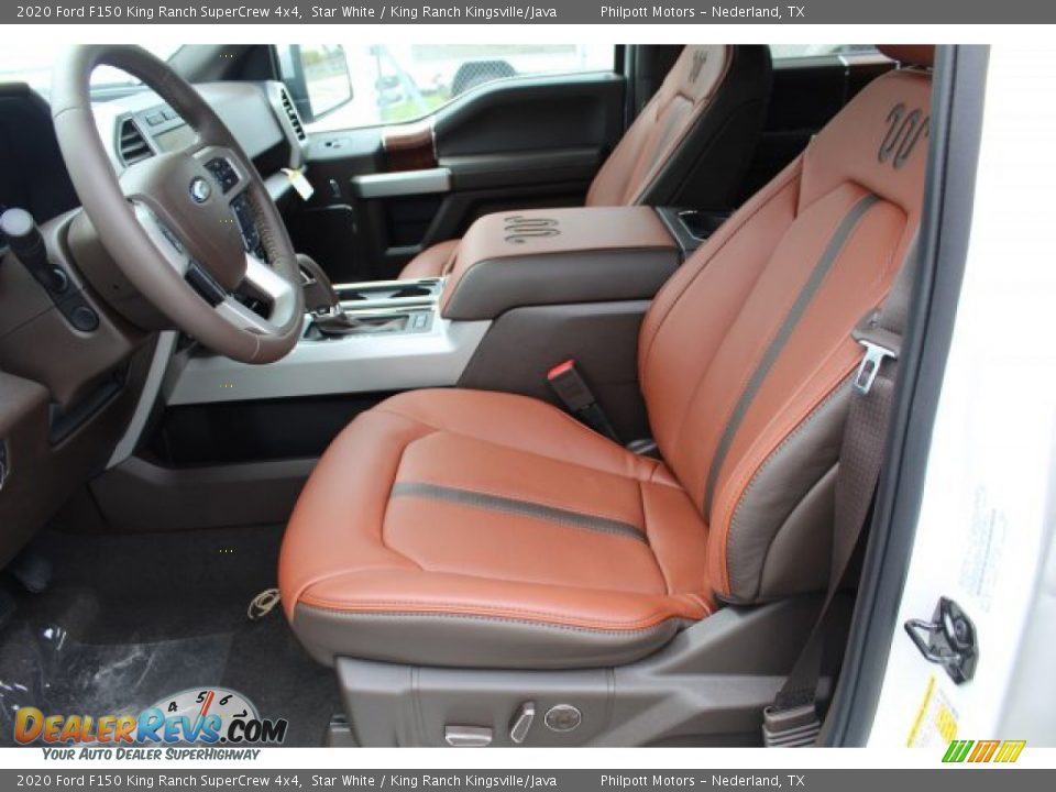 King Ranch Kingsville/Java Interior - 2020 Ford F150 King Ranch SuperCrew 4x4 Photo #10