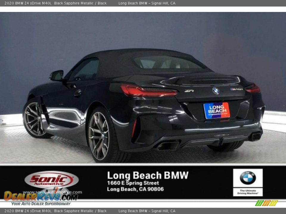 2020 BMW Z4 sDrive M40i Black Sapphire Metallic / Black Photo #2