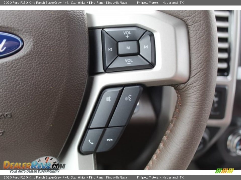 2020 Ford F150 King Ranch SuperCrew 4x4 Steering Wheel Photo #12
