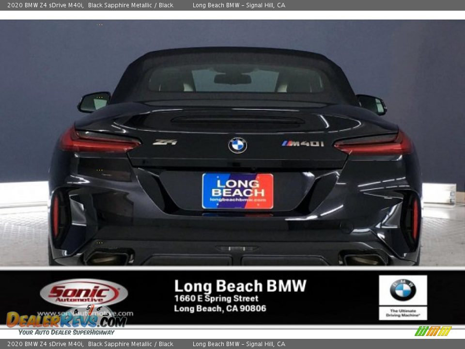 2020 BMW Z4 sDrive M40i Black Sapphire Metallic / Black Photo #3