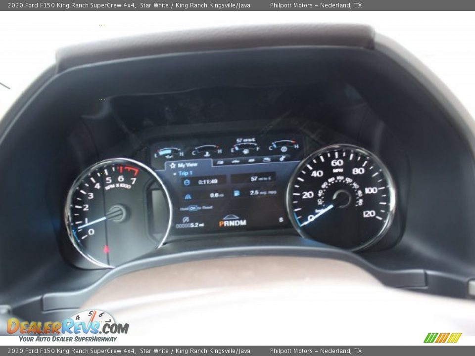 2020 Ford F150 King Ranch SuperCrew 4x4 Star White / King Ranch Kingsville/Java Photo #13