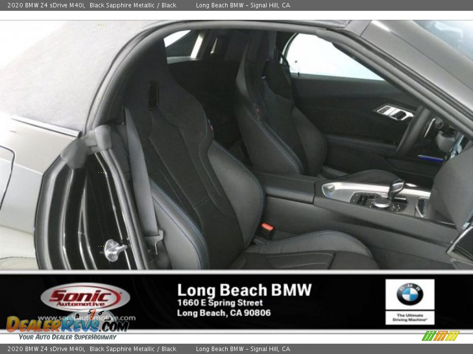 2020 BMW Z4 sDrive M40i Black Sapphire Metallic / Black Photo #7