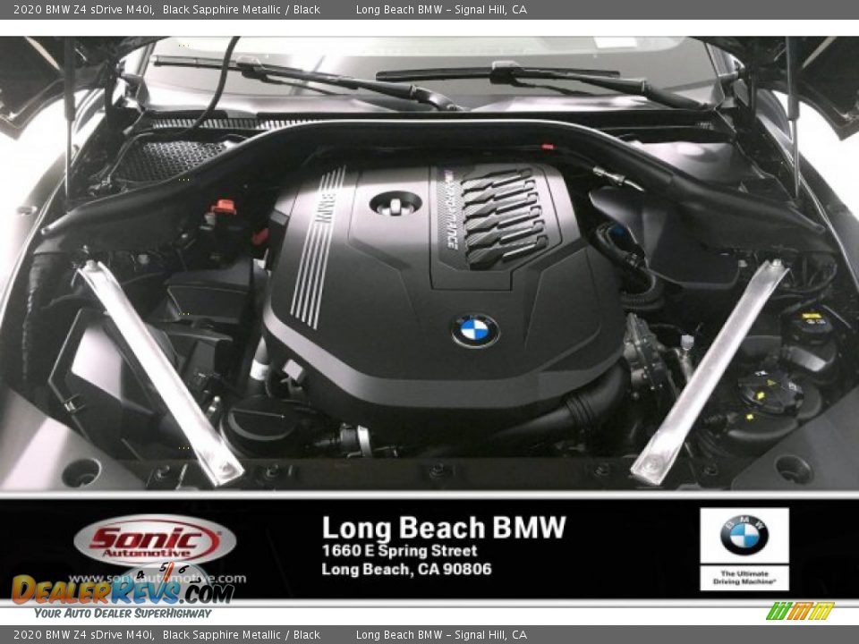 2020 BMW Z4 sDrive M40i Black Sapphire Metallic / Black Photo #8