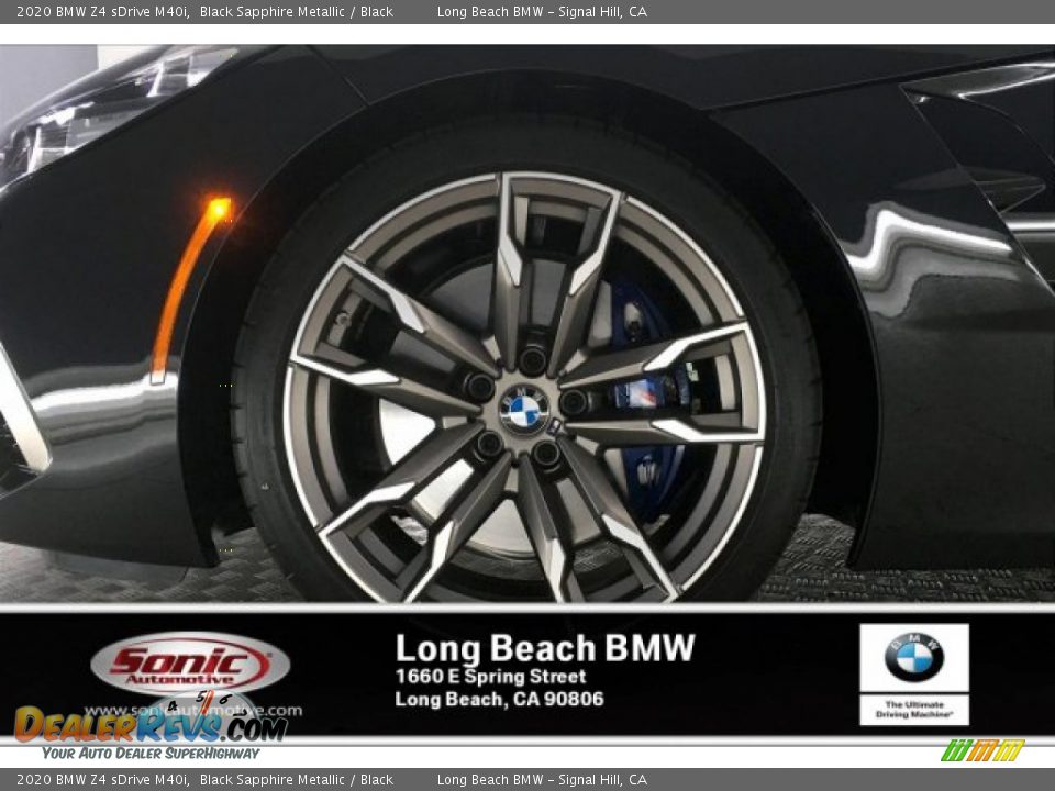 2020 BMW Z4 sDrive M40i Black Sapphire Metallic / Black Photo #9