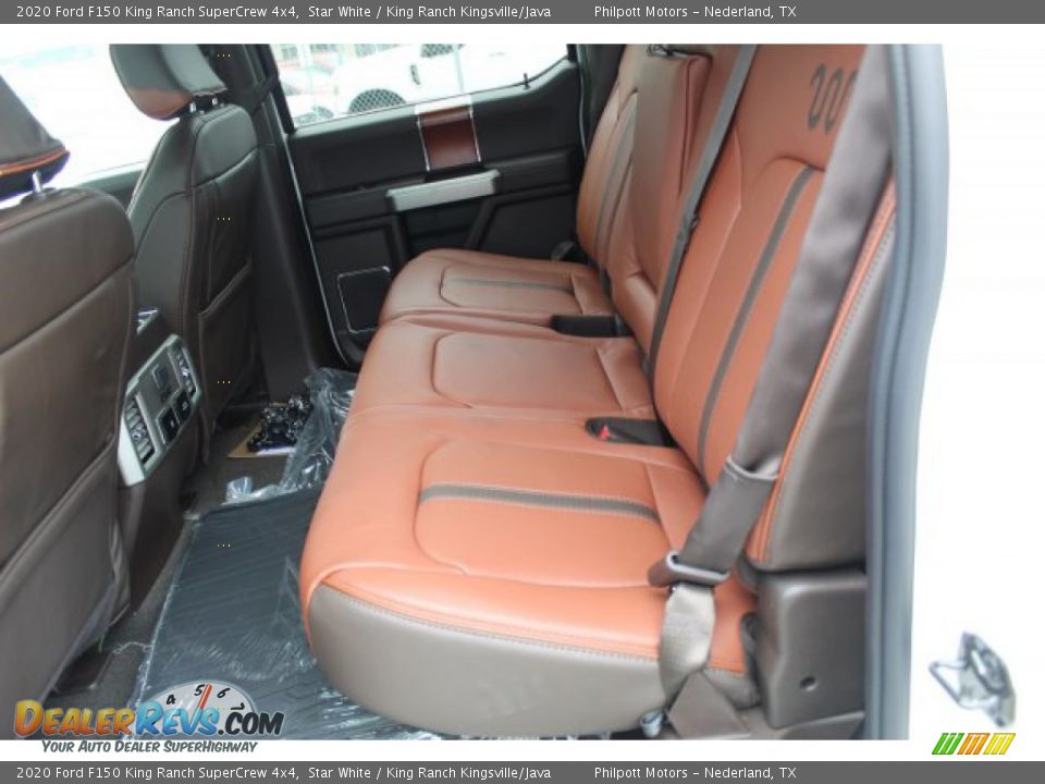 Rear Seat of 2020 Ford F150 King Ranch SuperCrew 4x4 Photo #20