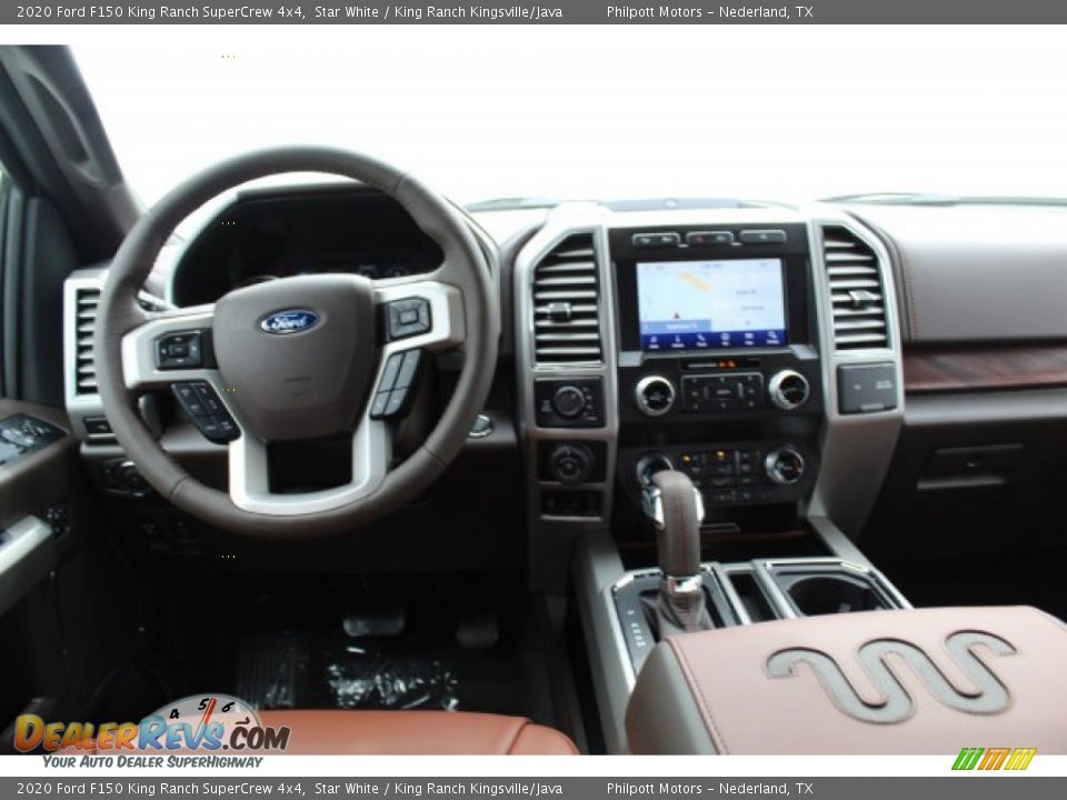 2020 Ford F150 King Ranch SuperCrew 4x4 Star White / King Ranch Kingsville/Java Photo #21