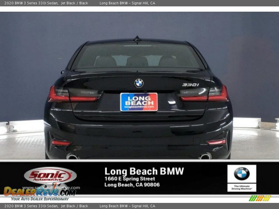 2020 BMW 3 Series 330i Sedan Jet Black / Black Photo #3