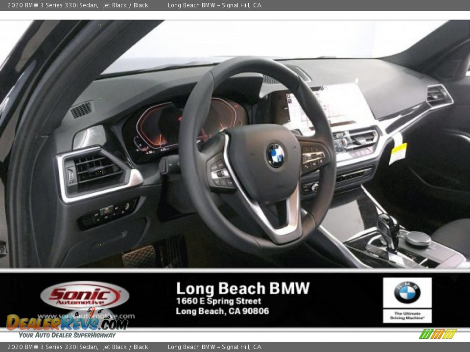 2020 BMW 3 Series 330i Sedan Jet Black / Black Photo #4