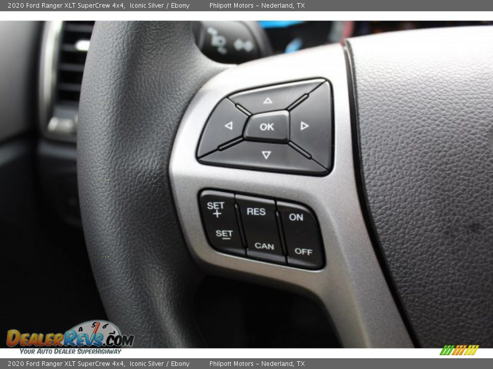 2020 Ford Ranger XLT SuperCrew 4x4 Steering Wheel Photo #11