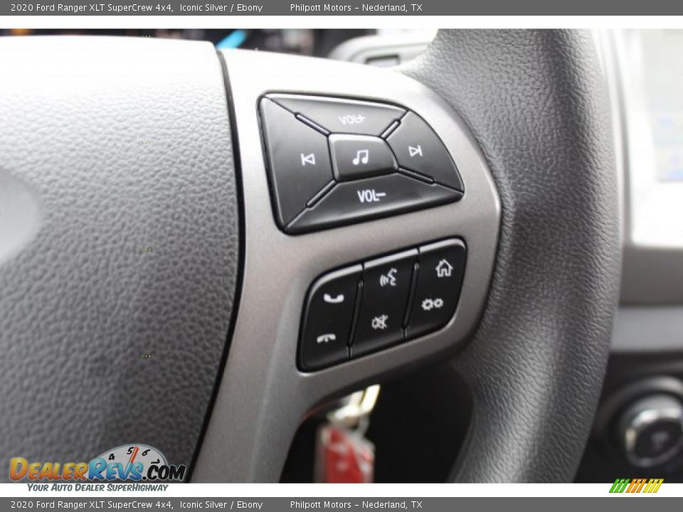 2020 Ford Ranger XLT SuperCrew 4x4 Steering Wheel Photo #12