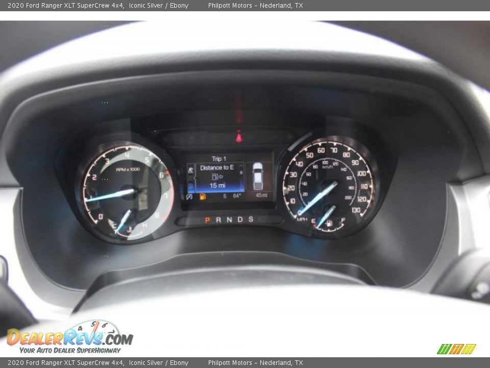 2020 Ford Ranger XLT SuperCrew 4x4 Gauges Photo #13