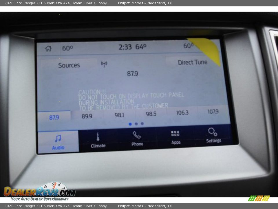 2020 Ford Ranger XLT SuperCrew 4x4 Iconic Silver / Ebony Photo #15