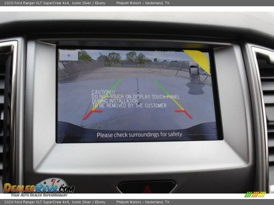 2020 Ford Ranger XLT SuperCrew 4x4 Iconic Silver / Ebony Photo #17