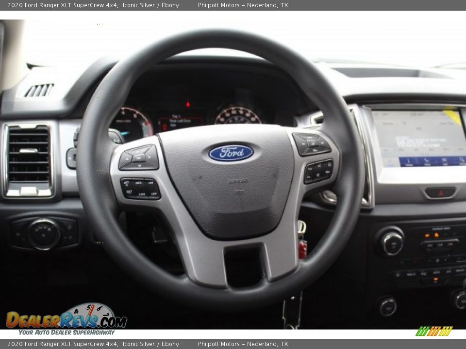 2020 Ford Ranger XLT SuperCrew 4x4 Steering Wheel Photo #21