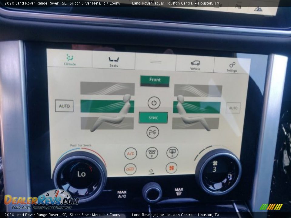 2020 Land Rover Range Rover HSE Silicon Silver Metallic / Ebony Photo #16