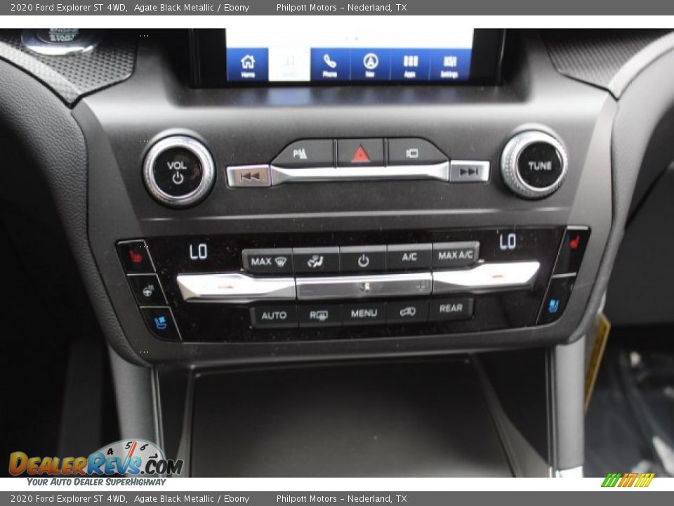2020 Ford Explorer ST 4WD Agate Black Metallic / Ebony Photo #16