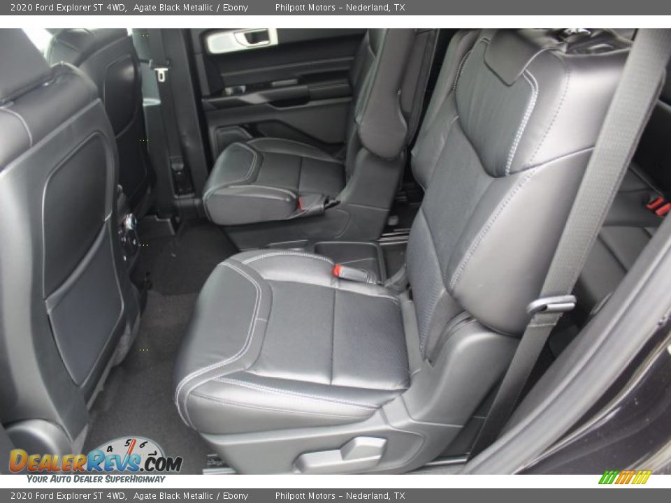 2020 Ford Explorer ST 4WD Agate Black Metallic / Ebony Photo #20