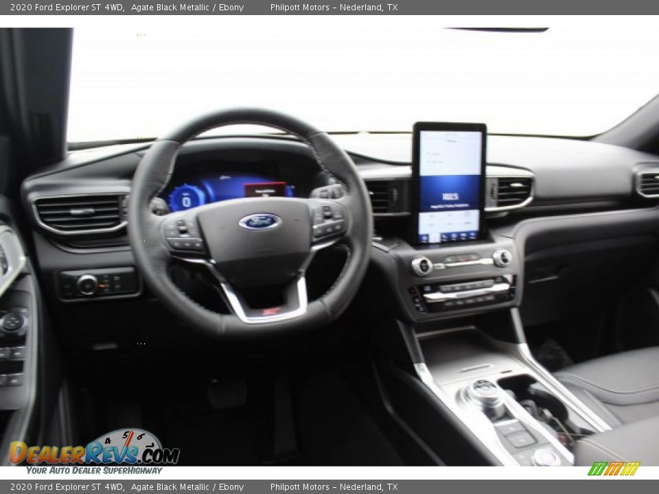 2020 Ford Explorer ST 4WD Agate Black Metallic / Ebony Photo #21