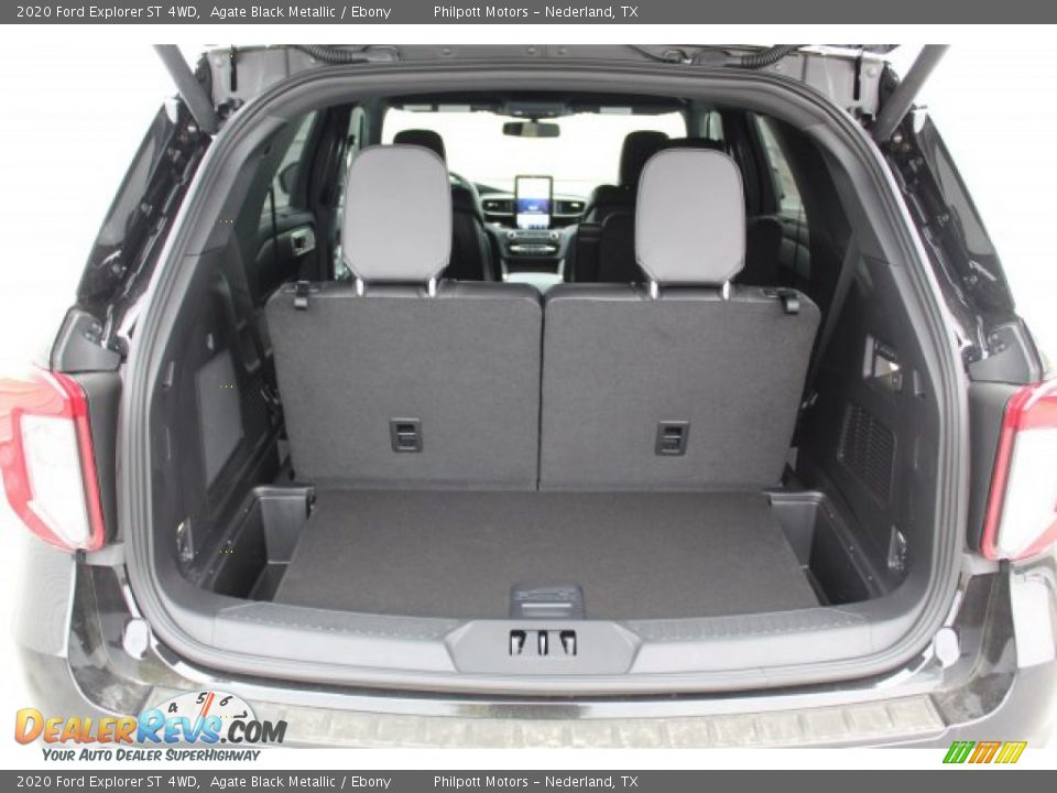 2020 Ford Explorer ST 4WD Agate Black Metallic / Ebony Photo #24