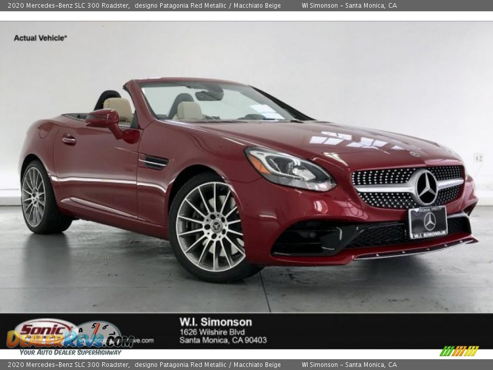 2020 Mercedes-Benz SLC 300 Roadster designo Patagonia Red Metallic / Macchiato Beige Photo #1
