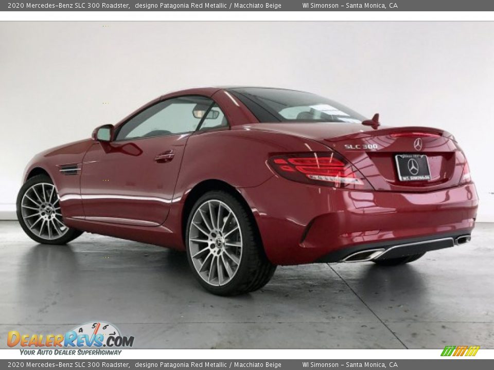 2020 Mercedes-Benz SLC 300 Roadster designo Patagonia Red Metallic / Macchiato Beige Photo #2