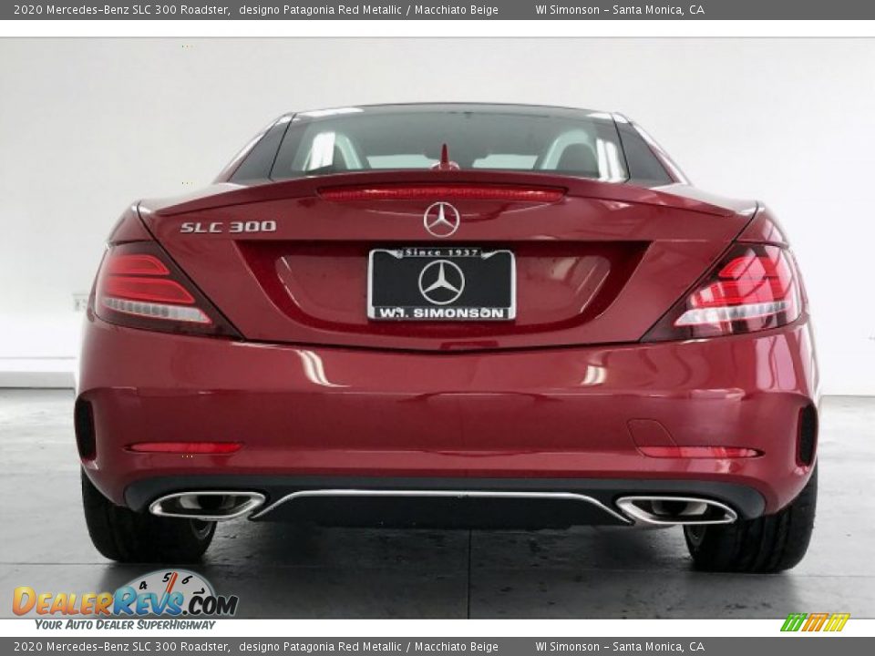 2020 Mercedes-Benz SLC 300 Roadster designo Patagonia Red Metallic / Macchiato Beige Photo #3