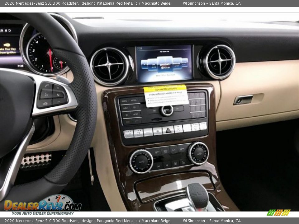 Controls of 2020 Mercedes-Benz SLC 300 Roadster Photo #6