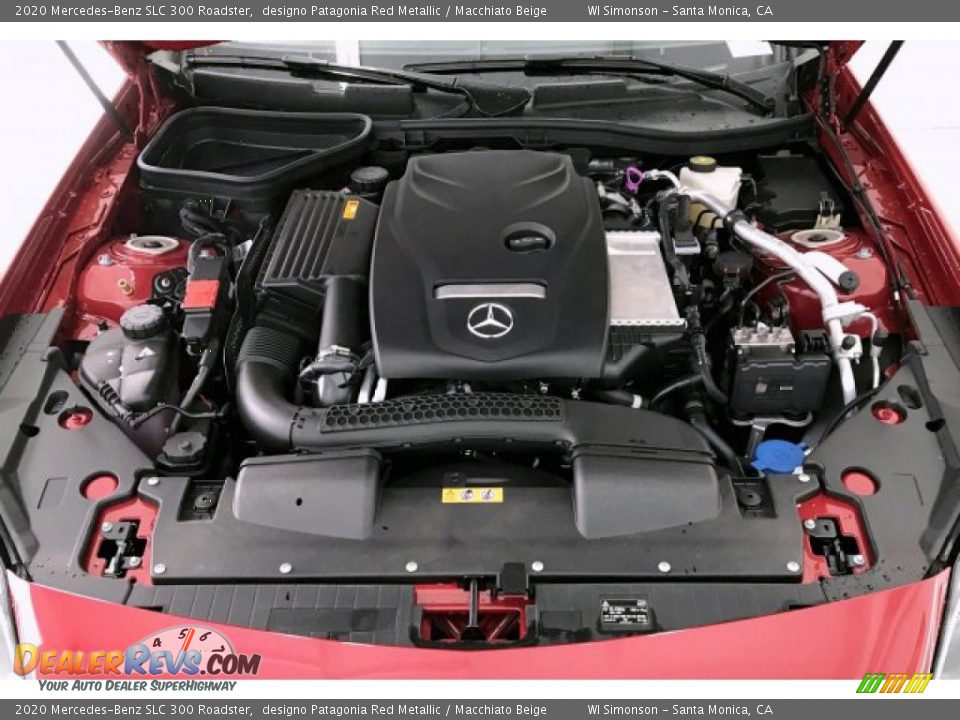 2020 Mercedes-Benz SLC 300 Roadster 2.0 Liter Turbocharged DOHC 16-Valve VVT 4 Cylinder Engine Photo #8
