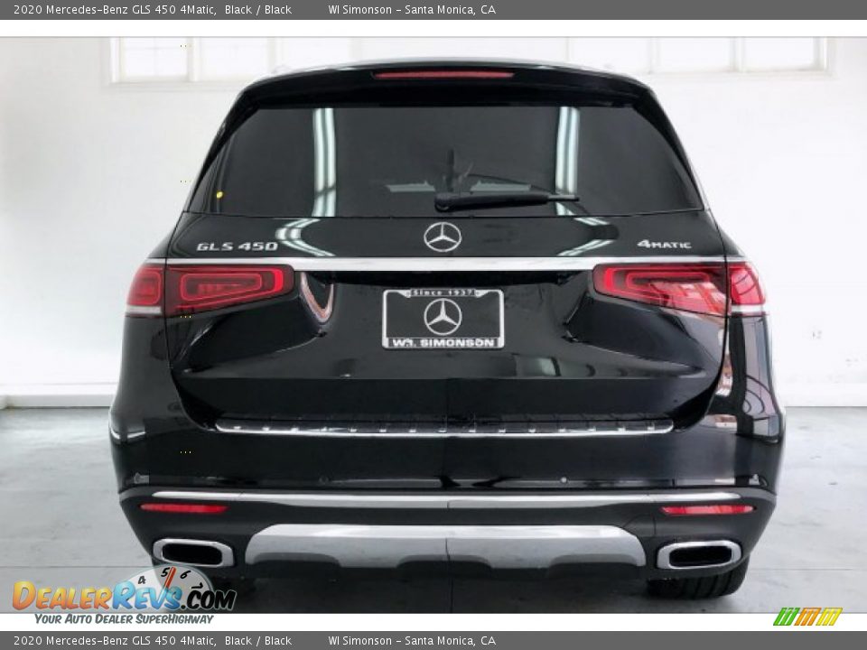2020 Mercedes-Benz GLS 450 4Matic Black / Black Photo #3