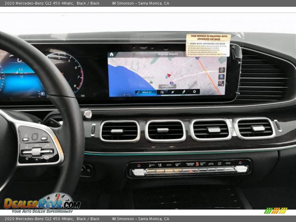 2020 Mercedes-Benz GLS 450 4Matic Black / Black Photo #6