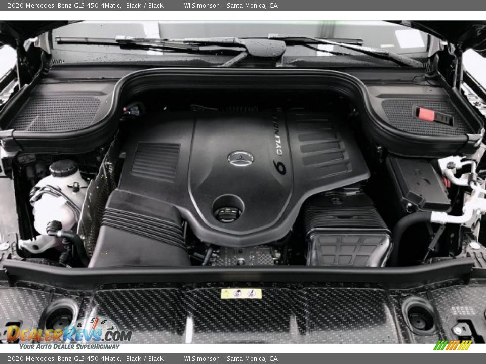 2020 Mercedes-Benz GLS 450 4Matic Black / Black Photo #8