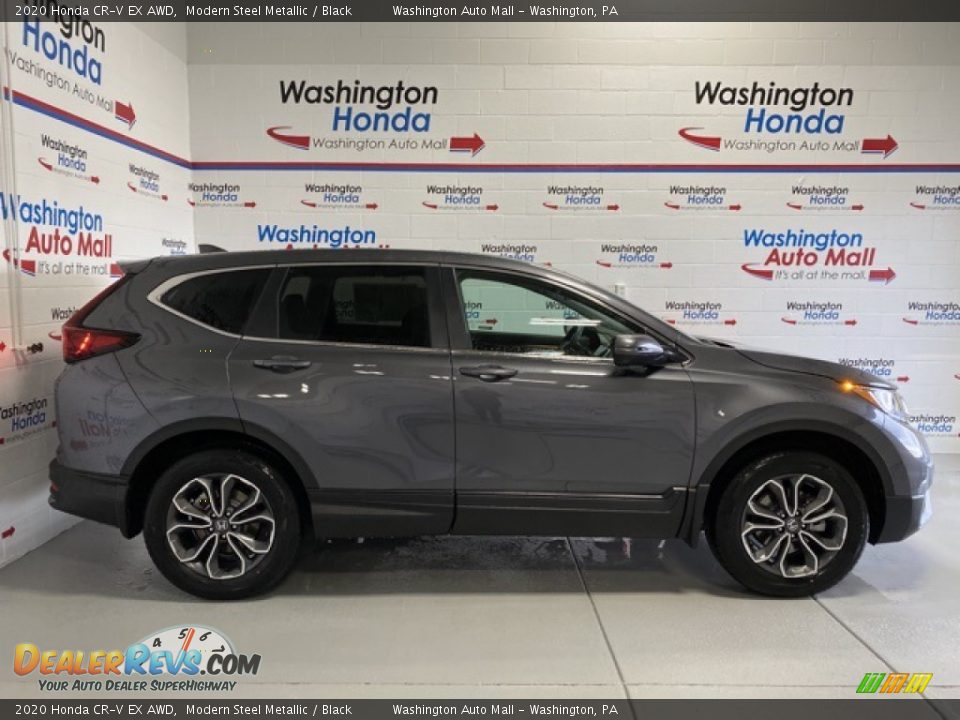 2020 Honda CR-V EX AWD Modern Steel Metallic / Black Photo #1