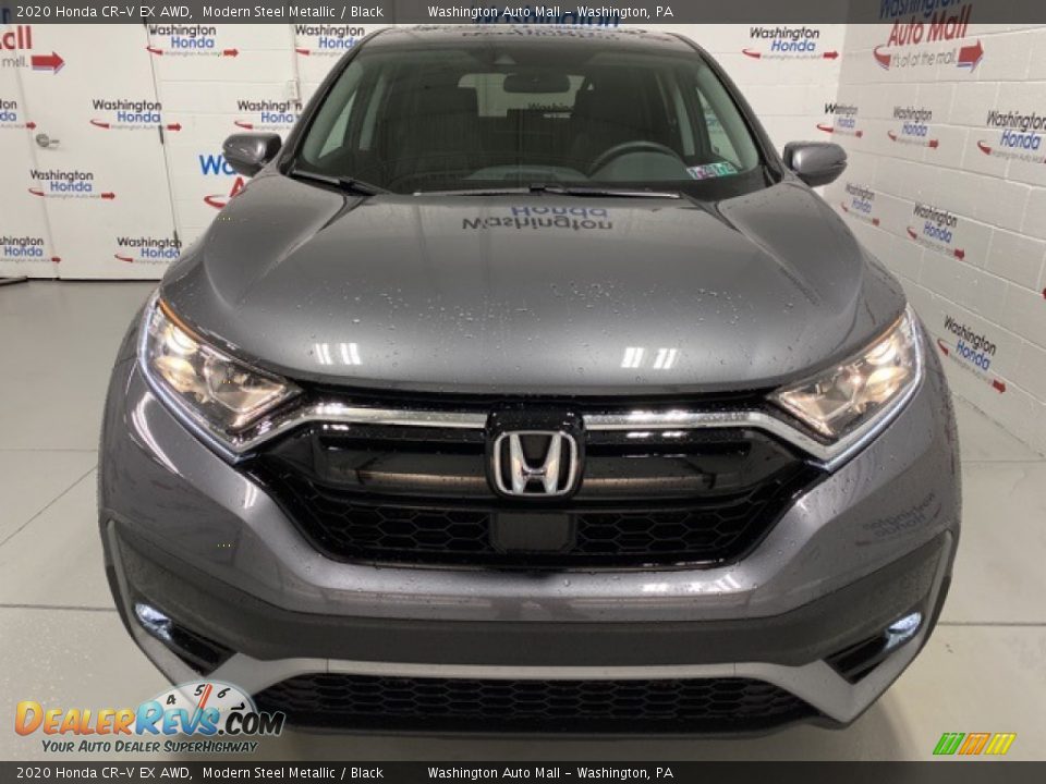 2020 Honda CR-V EX AWD Modern Steel Metallic / Black Photo #3