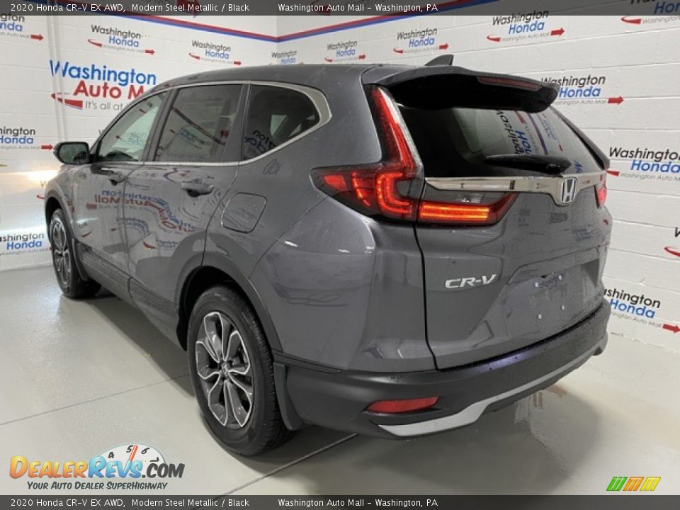 2020 Honda CR-V EX AWD Modern Steel Metallic / Black Photo #6