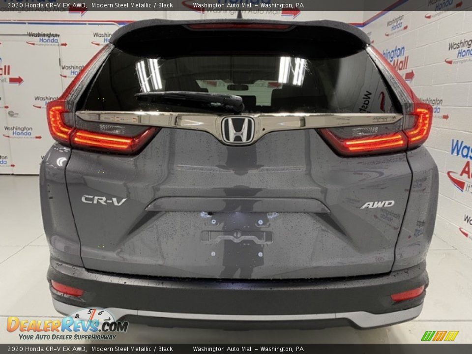 2020 Honda CR-V EX AWD Modern Steel Metallic / Black Photo #7