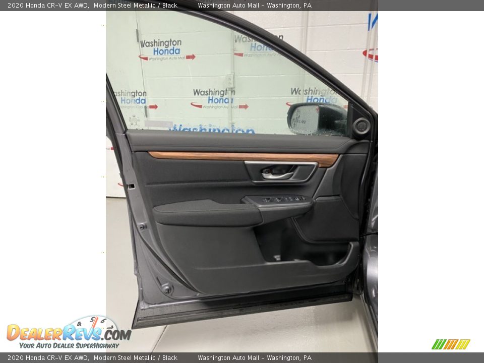 2020 Honda CR-V EX AWD Modern Steel Metallic / Black Photo #10