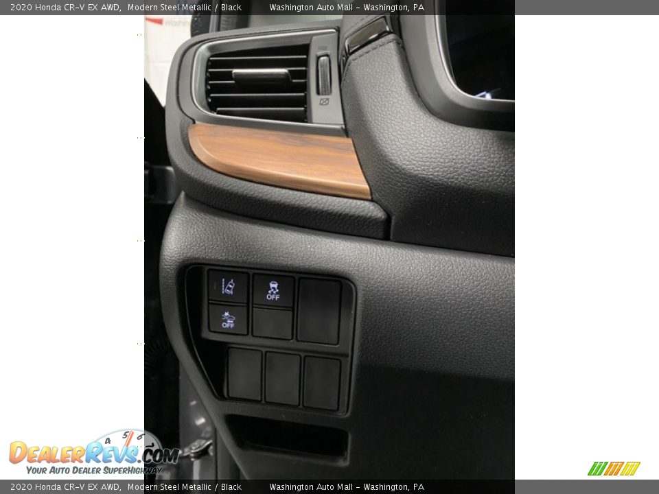 2020 Honda CR-V EX AWD Modern Steel Metallic / Black Photo #12