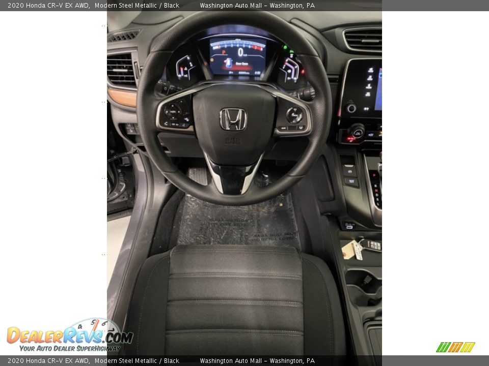 2020 Honda CR-V EX AWD Modern Steel Metallic / Black Photo #13