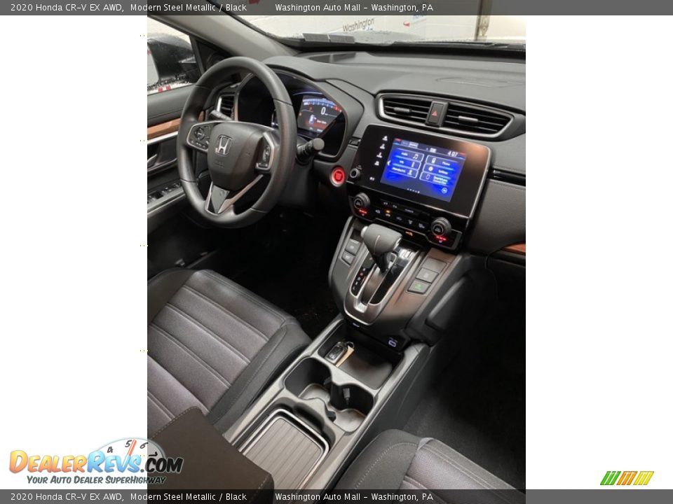 2020 Honda CR-V EX AWD Modern Steel Metallic / Black Photo #24