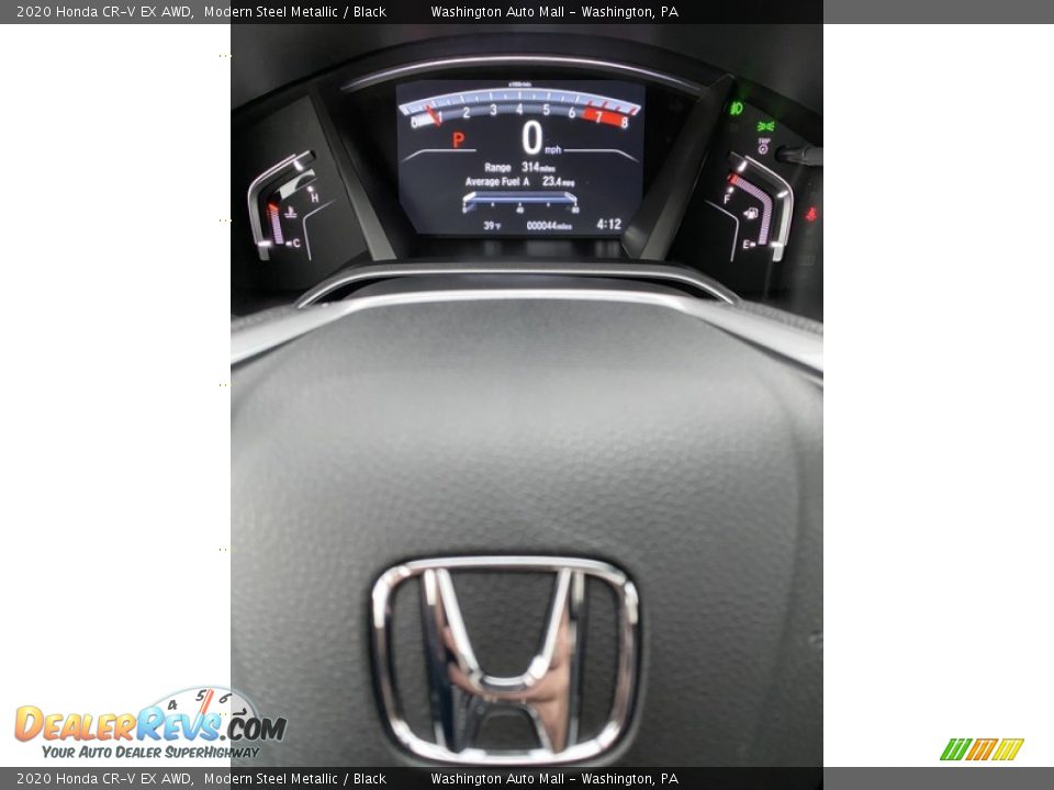 2020 Honda CR-V EX AWD Modern Steel Metallic / Black Photo #27