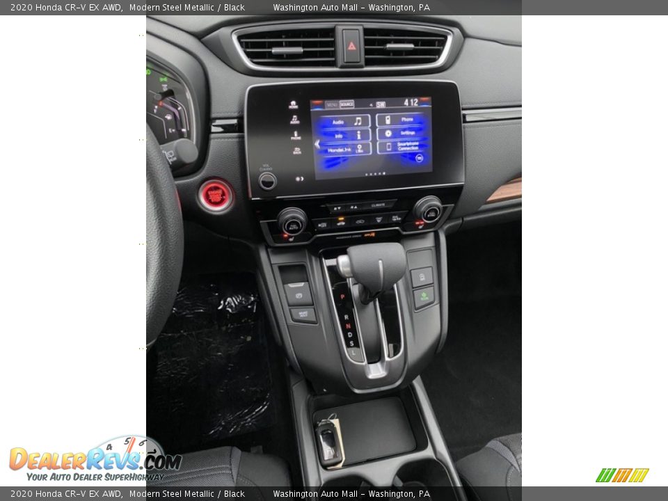 2020 Honda CR-V EX AWD Modern Steel Metallic / Black Photo #28