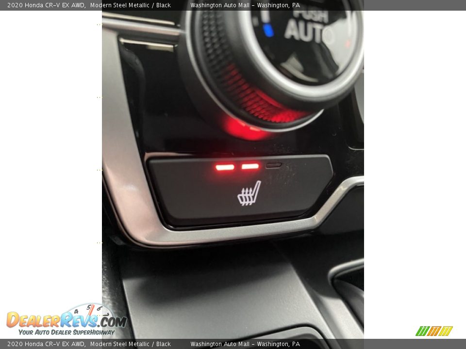 2020 Honda CR-V EX AWD Modern Steel Metallic / Black Photo #33