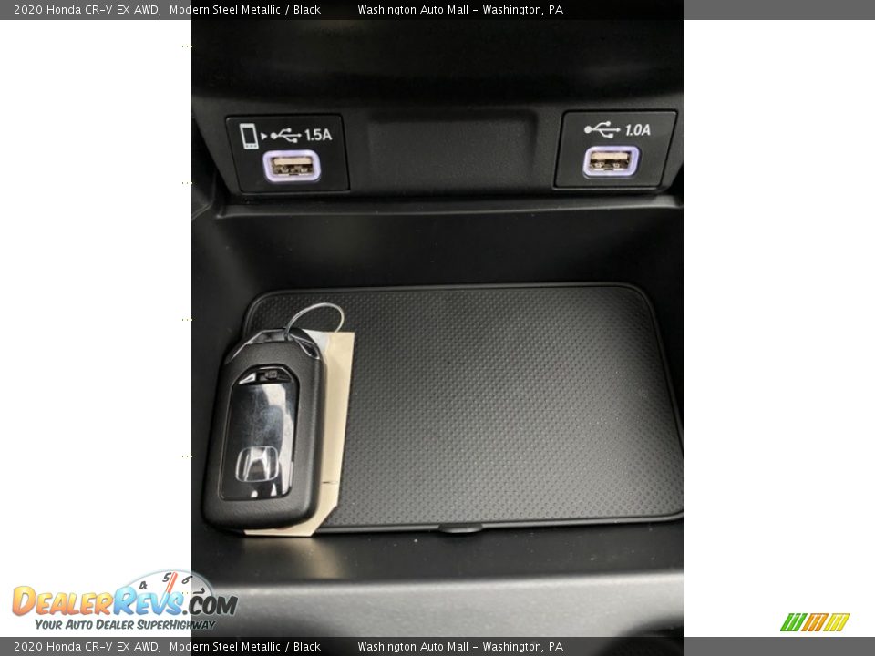 2020 Honda CR-V EX AWD Modern Steel Metallic / Black Photo #34