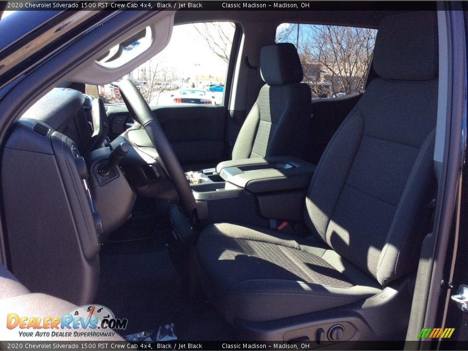 2020 Chevrolet Silverado 1500 RST Crew Cab 4x4 Black / Jet Black Photo #2