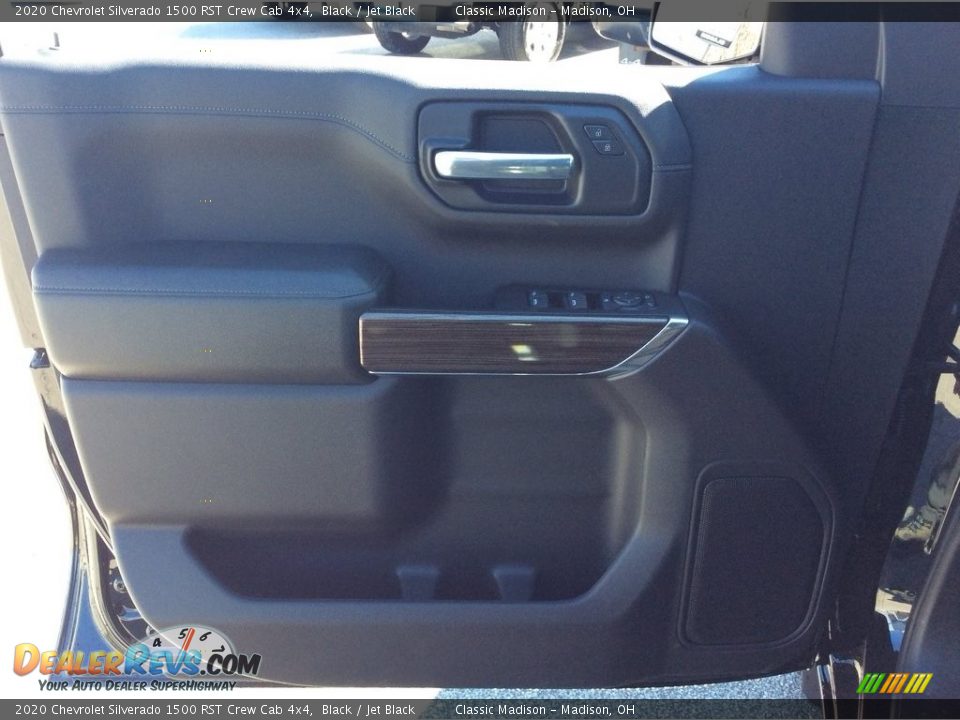 2020 Chevrolet Silverado 1500 RST Crew Cab 4x4 Black / Jet Black Photo #11