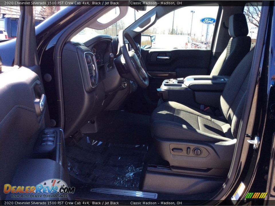 2020 Chevrolet Silverado 1500 RST Crew Cab 4x4 Black / Jet Black Photo #12