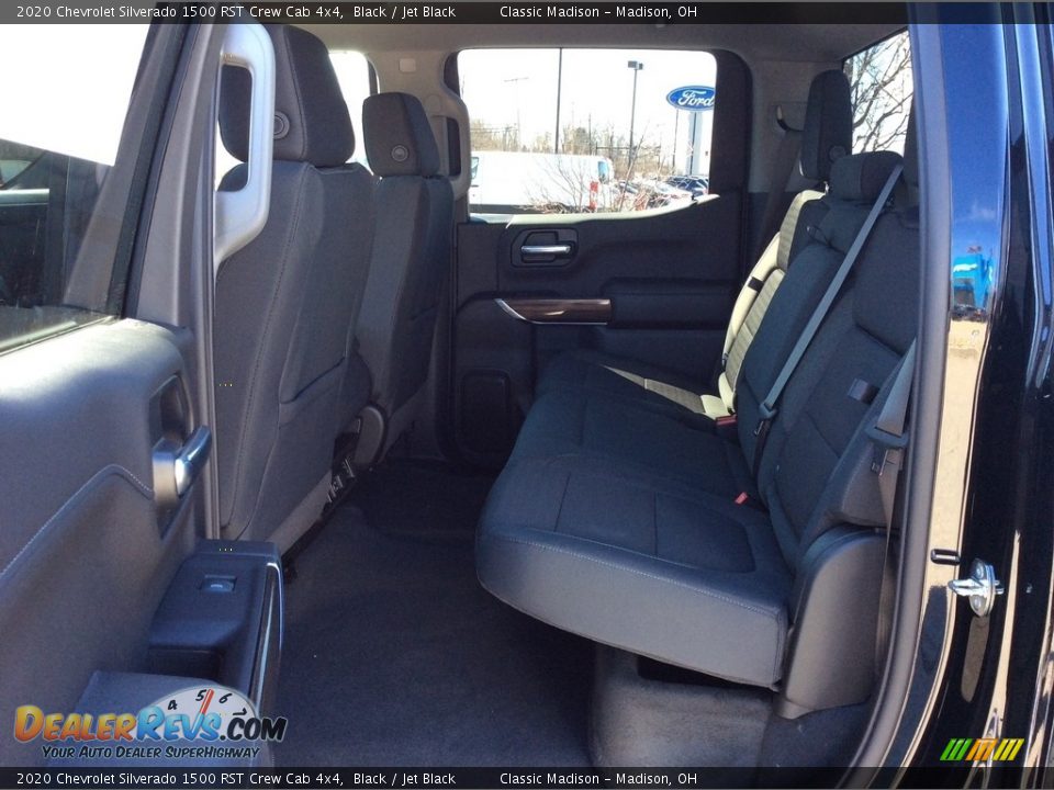 2020 Chevrolet Silverado 1500 RST Crew Cab 4x4 Black / Jet Black Photo #22