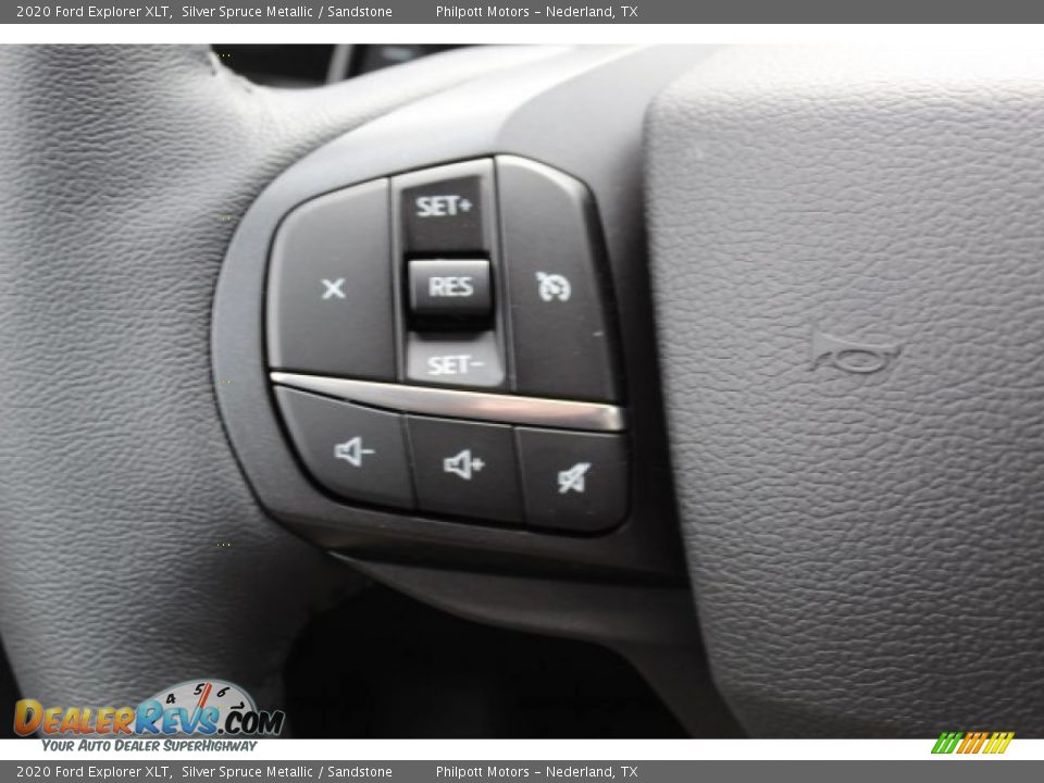 2020 Ford Explorer XLT Silver Spruce Metallic / Sandstone Photo #11