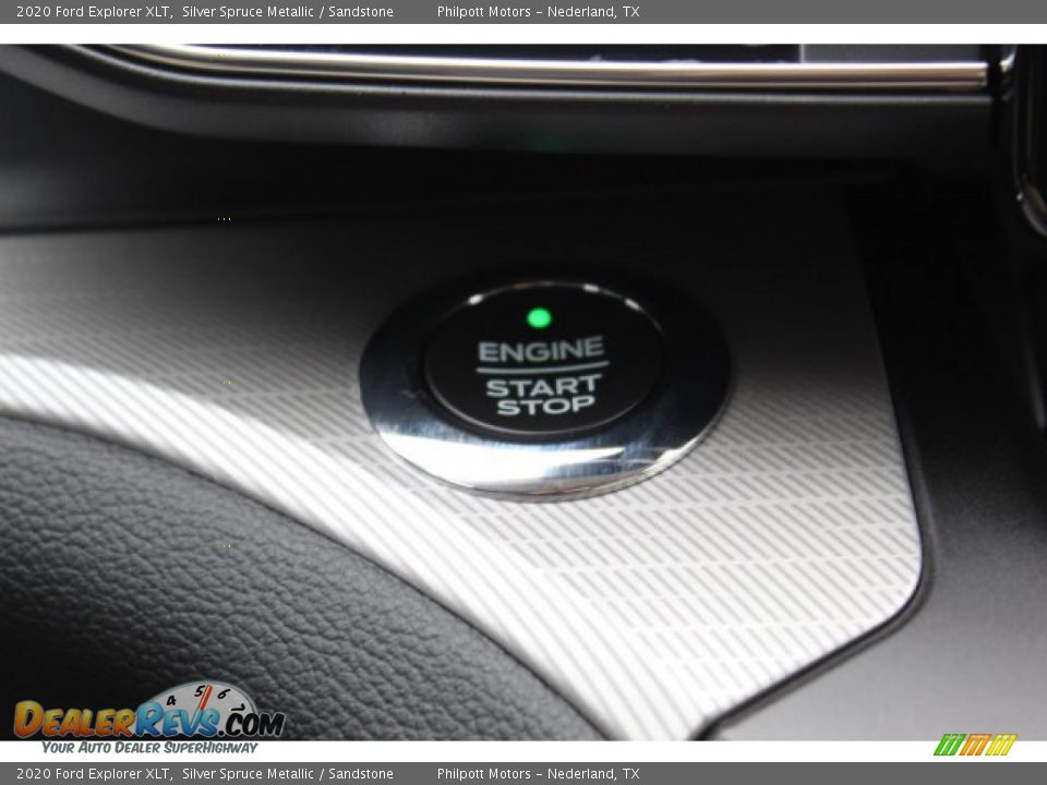 2020 Ford Explorer XLT Silver Spruce Metallic / Sandstone Photo #17